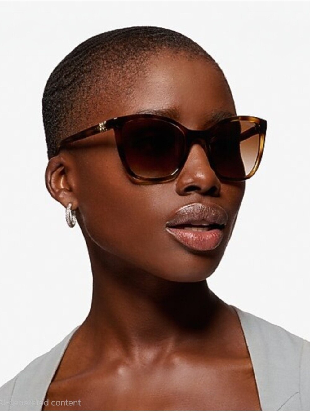 Vogue Eyewear VO5243SB Women's Butterfly Cat Eye Sunglasses Dark Havana
